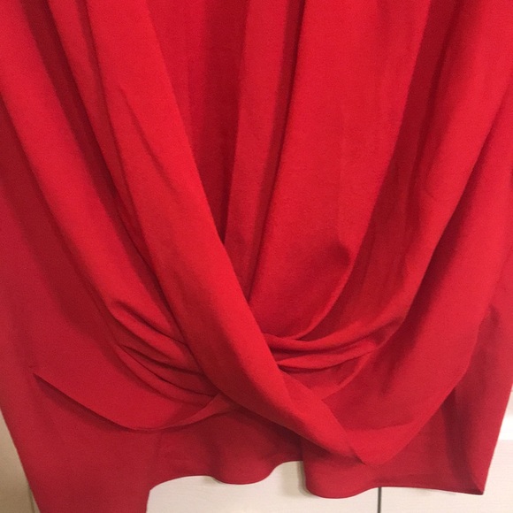 NWOT Calvin Klein Red Women’s Shirt 1X - Picture 3 of 11